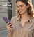 Suritch Flex Armor Case iPhone 17 with Camera Cover and Adjustable Kickstand - Purple