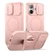 Suritch Flex Armor Case iPhone 17 with Camera Cover and Adjustable Kickstand - Pink