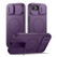 Suritch Flex Armor Case iPhone 17e/16e with Camera Cover and Adjustable Kickstand - Purple