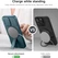 Suritch Flex Armor Case iPhone 16 Pro Max with Camera Cover and Adjustable Kickstand - Lake Green