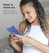 Suritch Flex Armor Case iPhone 16 Pro Max with Camera Cover and Adjustable Kickstand - Starlight Blue