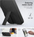 Suritch Flex Armor Case iPhone 16 with Camera Cover and Adjustable Kickstand - Black