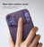 Suritch Flex Armor MagSafe Case iPhone 15 Pro with Camera Cover and Adjustable Kickstand - Dark Purple
