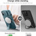 Suritch Flex Armor MagSafe Case iPhone 15 with Camera Cover and Adjustable Kickstand - Lake Green