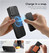 Suritch Flex Armor MagSafe Case iPhone 14 Pro Max with Camera Cover and Adjustable Kickstand - Black