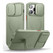Suritch Flex Armor MagSafe Case iPhone 14 Pro Max with Camera Cover and Adjustable Kickstand - Green