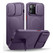 Suritch Flex Armor MagSafe Case iPhone 14 Pro with Camera Cover and Adjustable Kickstand - Dark Purple
