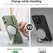Suritch Flex Armor MagSafe Case iPhone 14 Pro with Camera Cover and Adjustable Kickstand - Green