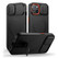 Suritch Flex Armor MagSafe Case iPhone 14/13 with Camera Cover and Adjustable Kickstand - Black