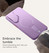 Suritch Flex Armor MagSafe Case Samsung Galaxy S26 with Camera Cover and Adjustable Metal Kickstand - Taro Purple
