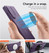 Suritch Flex Armor MagSafe Case Samsung Galaxy S25 Ultra with Camera Cover and Adjustable Metal Kickstand - Dark Purple
