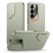 Suritch Flex Armor MagSafe Case Samsung Galaxy S25+ Plus with Camera Cover and Adjustable Metal Kickstand - Sage Green