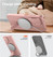 Suritch Flex Armor MagSafe Case Samsung Galaxy S25 with Camera Cover and Adjustable Metal Kickstand - Pink