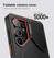 Suritch Flex Armor MagSafe Case Samsung Galaxy S24 Ultra with Camera Cover and Adjustable Metal Kickstand - Black