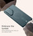 Suritch Flex Armor MagSafe Case Samsung Galaxy S24 Ultra with Camera Cover and Adjustable Metal Kickstand - Lake Green