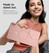 Suritch Flex Armor MagSafe Case Samsung Galaxy S24 Ultra with Camera Cover and Adjustable Metal Kickstand - Pink