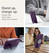 Suritch Flex Armor MagSafe Case Samsung Galaxy S24 with Camera Cover and Adjustable Metal Kickstand - Dark Purple