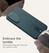 Suritch Flex Armor MagSafe Case Samsung Galaxy S24 with Camera Cover and Adjustable Metal Kickstand - Lake Green