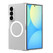 Spigen Air Skin MagSafe Case Samsung Galaxy Z Fold 8 Ultra - Clear Case/White Ring