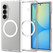 Spigen Ultra Hybrid Pro MagSafe Case Samsung Galaxy Z Fold 8 Ultra - Clear Case/White Ring