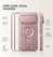 Dexnor Rugged Armor Case Google Pixel 11/11 Pro with Flip Camera Cover - Pink