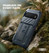 Dexnor Rugged Armor Case Google Pixel 11/11 Pro with Slide Flip Camera Cover - Blue
