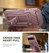 Dexnor Rugged Armor Case Google Pixel 11/11 Pro with Slide Flip Camera Cover - Pink