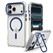 Spigen Ultra Hybrid Optik S MagSafe Case iPhone 18 Pro - Clear/Deep Blue