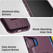 Encased Cache with Built-in Card Holder Slot Case iPhone 18 Pro Max - Burgundy