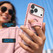 Encased 2-in-1 with Magnetic Phone Grip Holder Case iPhone 18 Pro - Pink