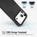 Speck Presidio2 Grip MagSafe Case iPhone 18 Pro - Black