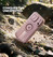 Dexnor Rugged Armor MagSafe Case iPhone 18 Pro Max/17 Pro Max With Flip Camera Cover & Screen Protector - Pink