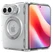 Spigen Ultra Hybrid Pro S MagSafe Case iPhone Duo  - Clear Case / White Ring