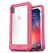 Encased Falcon Case and Tempered Glass Screen Guard iPhone Xs Max - Pink/Clear