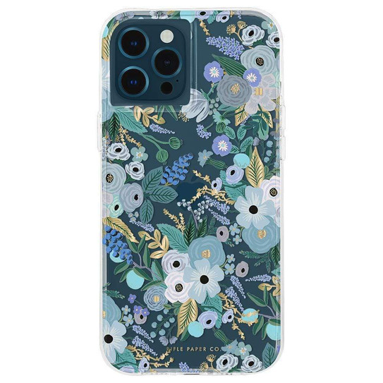 Case-Mate Rifle Paper Case iPhone 12 Pro Max - Garden Party Blue