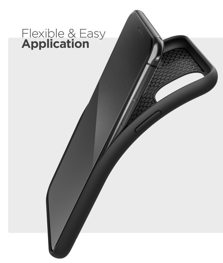 Encased Thin Armor Case iPhone 12 Pro Max - Black