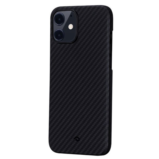 Pitaka MagEz Case iPhone 12 - Black/Grey Twill