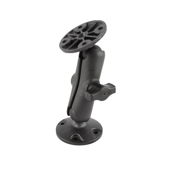 RAM Composite Double Socket Mount with Two 2.5" Diameter Bases