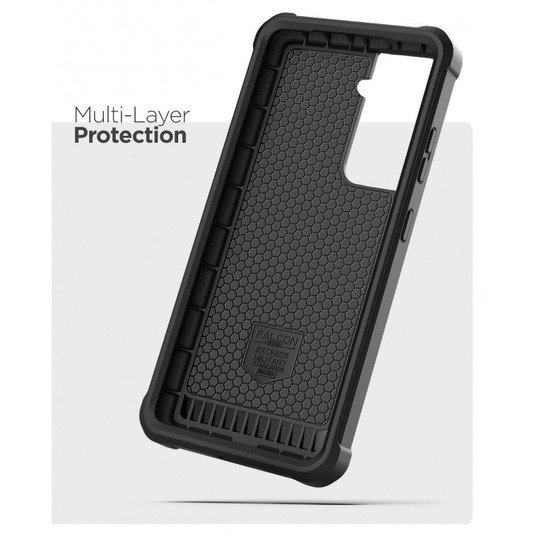 Encased Falcon Case Samsung Galaxy S21 5G - Black