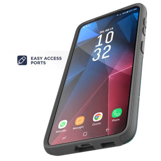 Encased Rebel Case Samsung Galaxy S21 5G - Blue