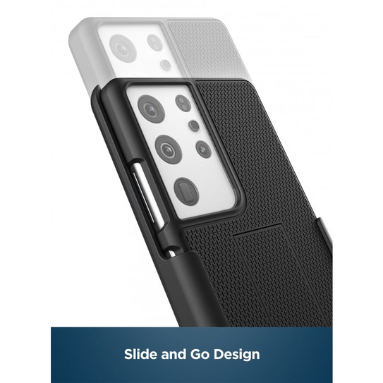 Encased Duraclip Case Samsung Galaxy S21 Ultra 5G with Belt Clip Holster - Black Encased Duraclip Case Samsung Galaxy S21 Ultra 5G with Belt Clip Holster - Black