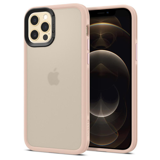Spigen Color Brick Case iPhone 12/12 Pro - Pink