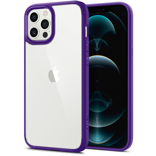 Spigen Crystal Hybrid Case iPhone 12 Pro Max - Purple
