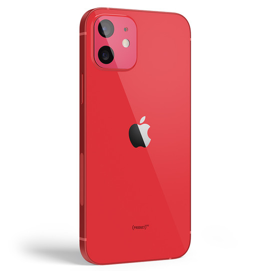 Spigen Glas.tR Optik Lens Tempered Glass iPhone 12 Mini - Red