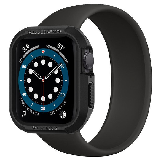 Spigen Rugged Armor Case Apple Watch Series 6/5/4/SE 40mm - Black