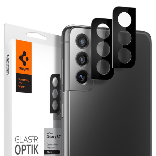 Spigen GLAS.tR Optik Camera Lens Samsung Galaxy S21 5G - Black