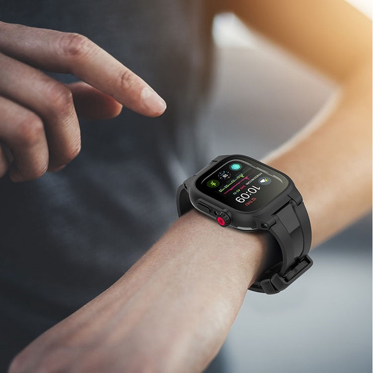 Krakatoo Shellbox WaterProof Case Apple Watch 44mm - Black Krakatoo Shellbox WaterProof Case Apple Watch 44mm - Black