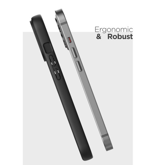 Encased Thin Armor Case iPhone 13 Pro - Black