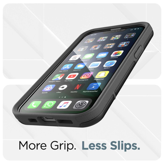 Encased Rebel Case iPhone 13 Pro Max - Black