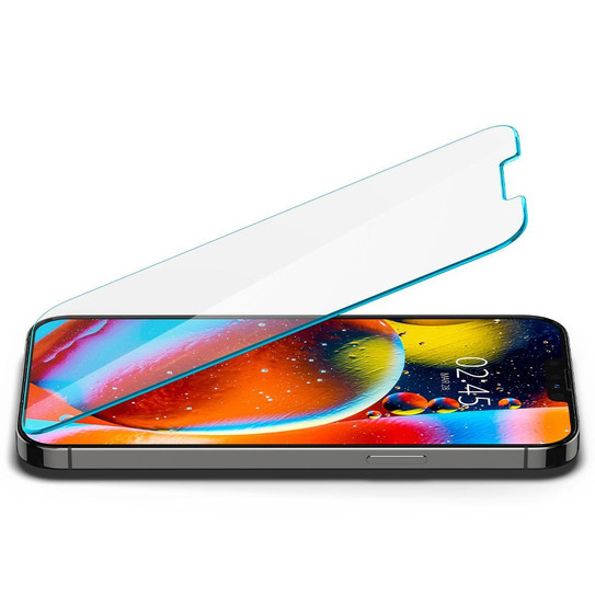 Spigen EZ Fit GLAS.tR Slim Screen Protector iPhone 16e/14/13/13 Pro - Clear Spigen EZ Fit GLAS.tR Slim Screen Protector iPhone 16e/14/13/13 Pro - Clear